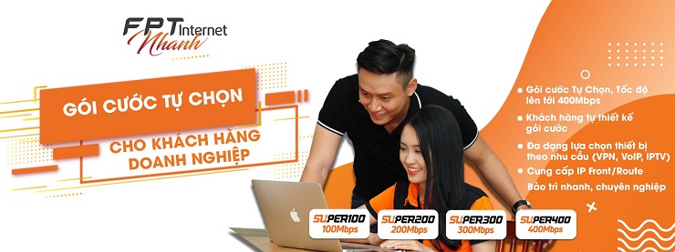 Tự do lựa chọn các gói lắp đặt wifi FPT xã An Phước