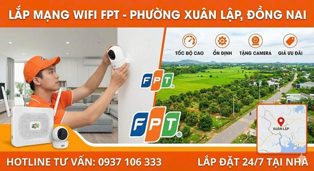 Wifi FPT Phường Xuân Lập