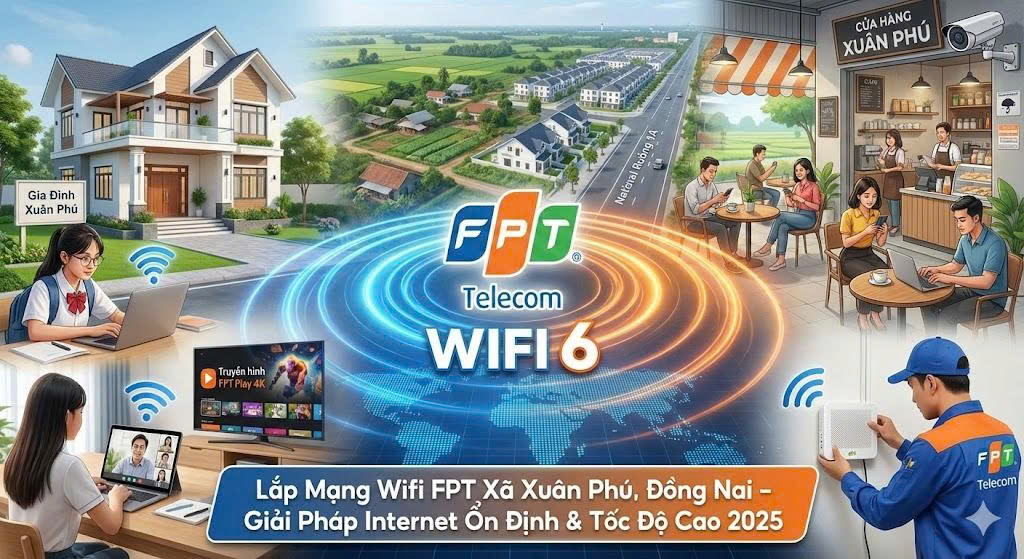 Wifi FPT Xã Xuân Phú
