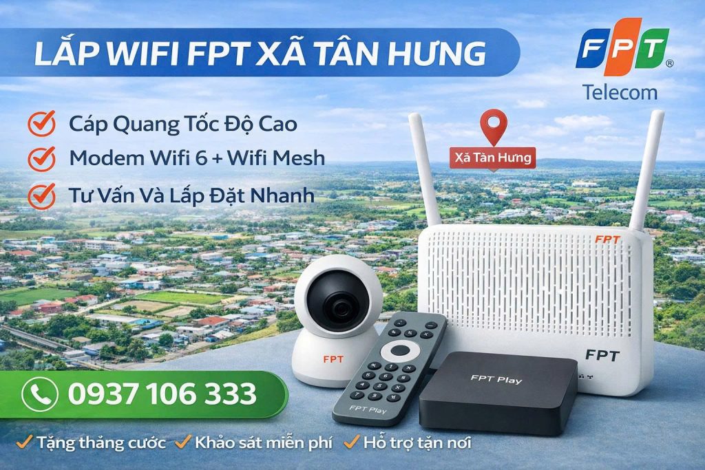Wifi FPT Xã Tân Hưng