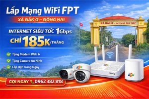 Lắp WiFi FPT Xã Đăk Ơ