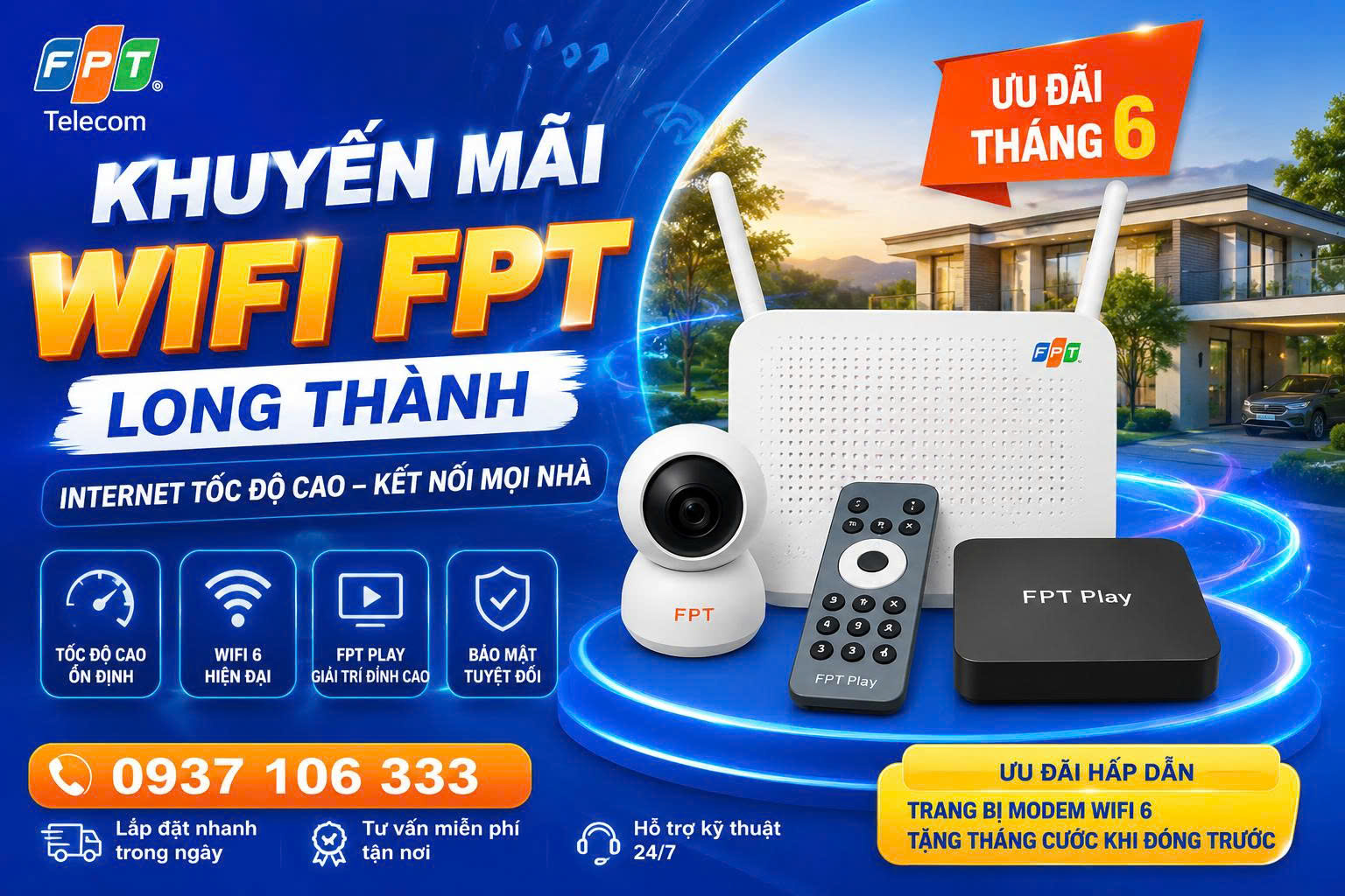 khuyến mãi wifi FPT Long Thành